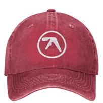 Punk Aphex Twin Print Streetwear Harajuku Goth Baseball Cap Women Unisex Sun protection Hip Hop Dad Hats Summer Fitted Snapback Cap as picture