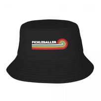 NEW Retro Pickleballer Vintage Classic Bucket Hat Snapback Cap Sports Caps Birthday Womens Beach Outlet  Unisexs