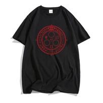 Silent Hill Graphic T-shirt Unisex Halo Sun Loose Casual Punk Movie Cotton T-shirt Printed Short Sleeve Top Unisex Clothing S įvairiaspalvis