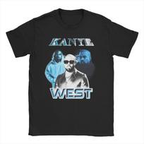 Unisex Womens Kanye West T Shirt Vintage 90s Pure Cotton Clothes Fashion Short Sleeve Round Collar Tee Shirt Plus Size TShirt S įvairiaspalvis