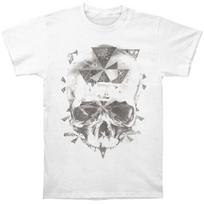Men's Muse Washed Out Skull Slim Fit T-shirt Small White S įvairiaspalvis