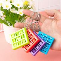 28 PCS Tic Tac Toe Game Keychain Bulk  Kids Party Favors for Birthday, Goodie Bag Fillers, Classroom Prize Box Toys, Treasure Chest & Pinata Prizes, E