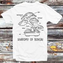 Anatomy of Bonsai Sakura Tree T Shirt Mens Womens Tees Top B1013 3XL