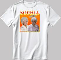 Sophia, The Golden Girls, Short Sleeve White-Black Men's / Women's T Shirt Mens Womens Tees Top G301 S