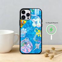 ART Frutiger A-Aero Aqua N-Nostalgia Phone Case For iPhone 17 16 15 14 13 12 Pro Max Plus for Mirror Wireless Magnetic Cover iPhone16