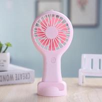 Nešiojamas Mini Ventiliatorius Nešiojamas USB Įkrovimas Patogus Kūrybingas Mažas Ventiliatorius Katapulta Kišeninis Rankinis Ventiliatorius Vestuvių Dovana rožinė
