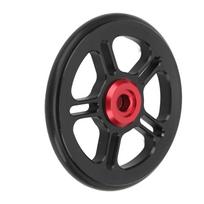 Sulankstomas dviratis Easywheel aliuminio lydinio pagalbinis ratas CNC pjovimas, skirtas Brompton 6cm