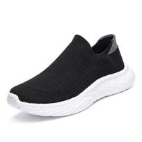 Sneakers Men's Summer Footwear Breathable Mesh Popcorn Bottom Men's Stirrups Lightweight Casual Men's Shoes 44