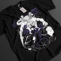 Jujutsu Kaisen Shirt Megumi Fushiguro T-Shirt Gojo Toji Top JJK Anime Mahoraga XL