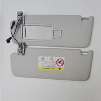 Car Interior Sun Visor LEFT With Mirror Auto for VW Passat B8 Golf 7 SportsVan for Skoda Octavia 2015 - grey left