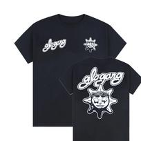 High-quality Summer Short-sleeved Men Glo Gang Boyz World Wide Tee Drinks Cartoon Unseix Oversize Cotton Short-sleeved T-shirts M