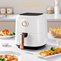 3L Air Fryer, Smokeless and Non-stick, Multi-functional Household Electric Fryer Standard Version balta