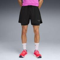 Puma vyriški S dydžio Dryelite 2-in-1 šortai Puma X hyroX 01 Black/M(100)
