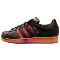 Adidas Originals Superstar 'Black Red' FU9394 36