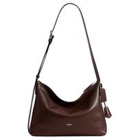 Coach Mott Messenger krepšys 33 raidžių logotipas Reguliuojamas peties dirželis Oda Didelis Unisex Poros krepšys Unisex krepšiai Ruda CCB57-MPL Basic Set (Bag+Dust Bag)