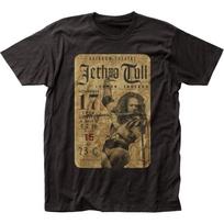 Jethro Tull Koncerto Bilietas Vyriški Marškinėliai Roko ir Rolo Muzikos Grupės Marškinėliai Nauji Juodi L