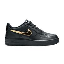 Nike Air Force 1 LV8 3 GS 'Removable Swoosh - Black' 35.5