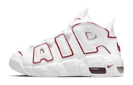Nike Air More Uptempo GS 'White Varsity Red' 2021 36
