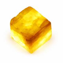 Uncut Raw CERTIFIED Natural Rough 32.75 Ct Loose Gemstone yellow Sapphire 14.6 mm approx geltona