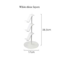 Adjustable Controller Storage Rack 3/4 Layers Gaming Headset Hanger Desktop Organizer with Non-slip Gasket And Stable Base