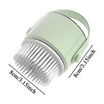 Electric Scrubber 1200mAh Rechargeable Electric Brush Powerful Cordless Automatic Cleaner With 3 Replaceable Heads For Bathtub žalia