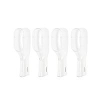 4 Pcs/Pack Toothbrush Head Protective Cover For Oral B Double Clean Electric Toothbrush Dustproof Protective Cap Travel Supplies