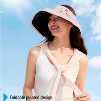 VVC Women's Satin Sun Visor Hat vyšnių žiedų rožinė spalva