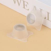 2Pcs/Set Airbrush Special Paint Purification Cup For 24Mm-33Mm Transparent Filter Cup Filtering Paint Impurities Model Coloring Tool one size