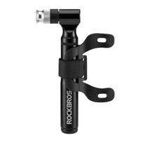 ROCKBROS Bike Pump130PSI Air Pump Aluminum Alloy Portable Drop-proof Bike Ultralight Hand Pump MTB Mountain Bicycle Pump JG-PB-11   130PSI