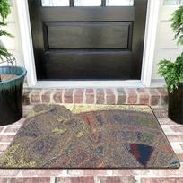 1pc The Mandalorian Anime Polyester Area Rug, Non-Slip Machine Washable Cartoon Mat for Living Room, Bedroom, Home Decor - Ind 40x60cm