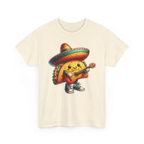 Cinco De Mayo Tacos Mariachi T-Shirt Sombrero Mexican Party Guitar Graphic Top S įvairiaspalvis