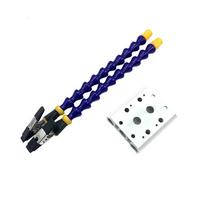 Bench Vise Table Clamp Soldering Station With 2/4/6pcs Flexible Arms Soldeirng Iron Holder Aluminum Alloy PCB Soldering Holder