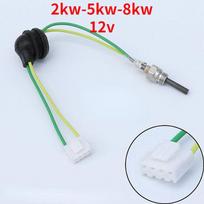 12V Glow Plug Kit for Diesel Parking Heater 2KW 5KW 8KW Chinese Heater Glow Ignition Plug with Wrench Car Truck Boat Accessories China-5KW-12v