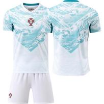 Football training jersey 2026 World Cup Portugal away jersey set No. 7 Ronaldo jersey No. 8 B fee children's men Size 16