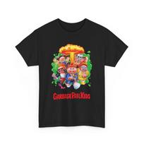 80s Gross-Out Trading Card Style Funny Vintage Graphic Tee HOT S įvairiaspalvis