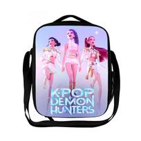 Kpop Demon Hunters Kpop Demon Hunters Student Meal Bag Satchel shoulder bag