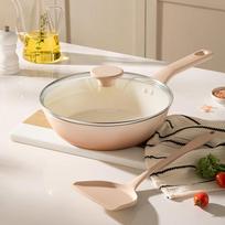 DESLON Rose Series Non-stick Titanium Ceramic Frying Pan