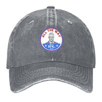 New All the Way with RFK Jr President  Baseball Cap F derby hat sun caps birthday Hats For Unisex Womens