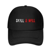 New SKILL  WILL Baseball Cap Golf Hat Hat Luxury Brand tactical cap party Hat Women Beach Fashion Unisexs