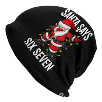 Fun Six Seven   Meme Design   Cap Casual Unisex Outdoor Skullies Beanies Hats Summer Warm Dualuse Bonnet Hats One Size