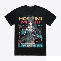Miyabi ZZZ Zenless Zone Zero Fan T Shirts Gift for Anime Fans T-Shirt High Quality Cotton Round Neck Short Sleeve Unisex Y2K Anime Tees Summer Tops S įvairiaspalvis