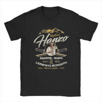 Hattori Hanzo Sushi And Swords Worn Out Kill Bill T Shirts Men's Cotton Funny T-Shirt O Neck Tees Clothes Birthday Present S įvairiaspalvis