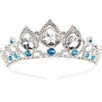 Water Drops Princess Tiara Sparkly Rhinestone Crystal Tiara  Wedding Photography Style 5
