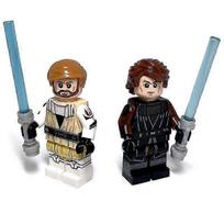 Individualūs Lego Anakin Skywalker Obi-wan Kenobi minifigūrėlės Džedajaus Klonavimo karai E