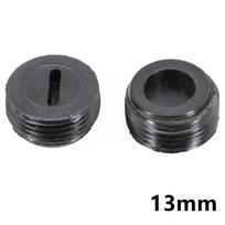 2pcs Carbon Brush Cap And Cap Covers 13 14 15 16 18 20 22mm Black Plastic Screw Carbon Brush Holder Case