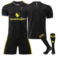 2025-26 Manchester United 2nd Away Sport Training Jersey Set with Socks Teens Kids Adults Football Kits 16