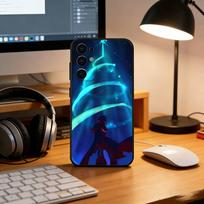 Anime G-Gurren L-Lagann Phone Case For Samsung S25,S24,S21,S22,S23,S30,Ultra,S20,Plus,Fe,Lite,Note,10,Black Cover Samsung S24