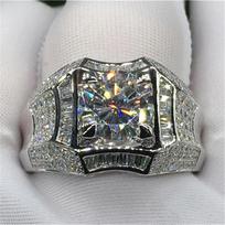 Auksinis Deimantinis Žiedas Vyrams Rock Gold Juvelyrika Anillo Esmaltado Sidabrinė Juvelyrika Bague Diamant Juvelyrika Žiedai 7