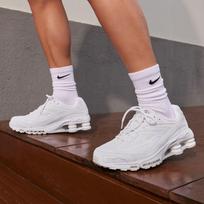 Nike Shox Ride 2 Cushioning Breathable Running Shoes Unisex White 39