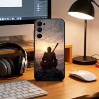 Black Myth WuKong Phone Case For Samsung S25,S24,S21,S22,S23,S30,Ultra,S20,Plus,Fe,Soft Silicone Black Cover Samsung S25Plus